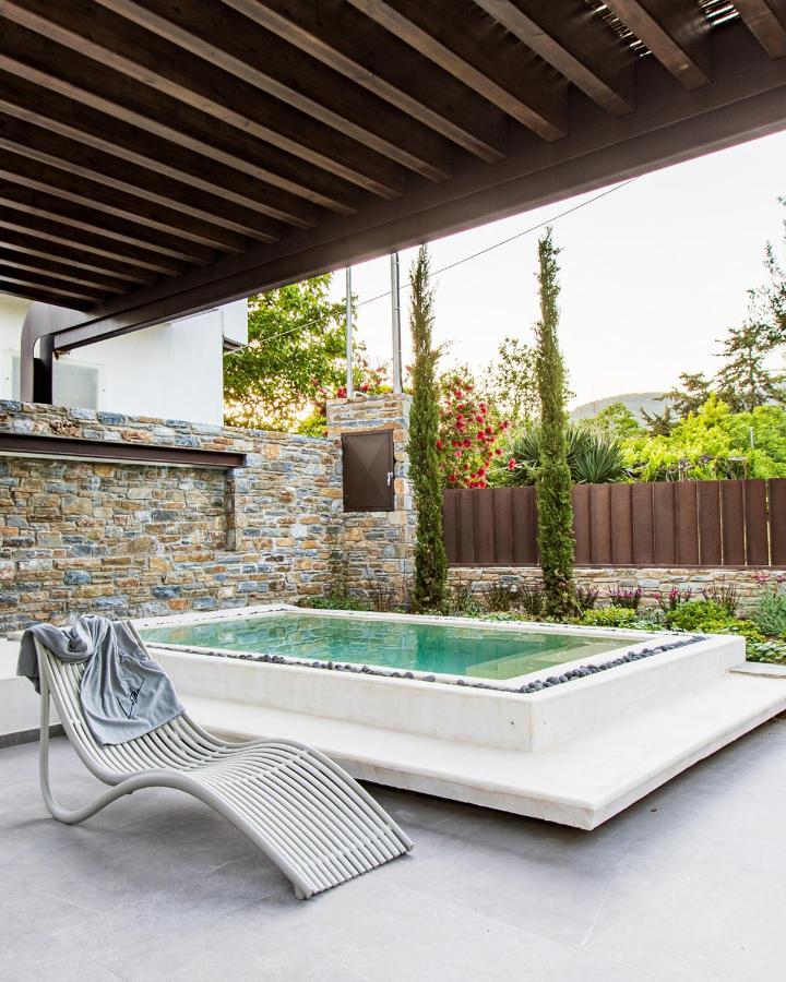 Lethe Villas With Private Pool Kato Gatzea Greece Exterior photo