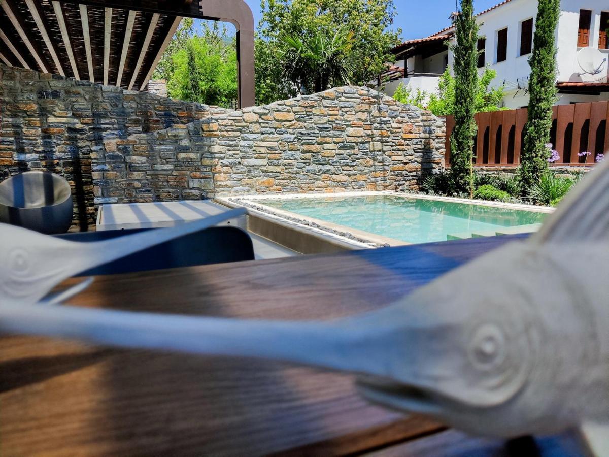 Lethe Villas With Private Pool Kato Gatzea Greece Exterior photo